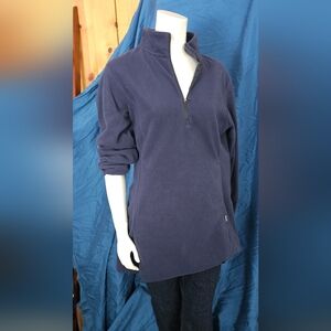 Navy Fleece Dress